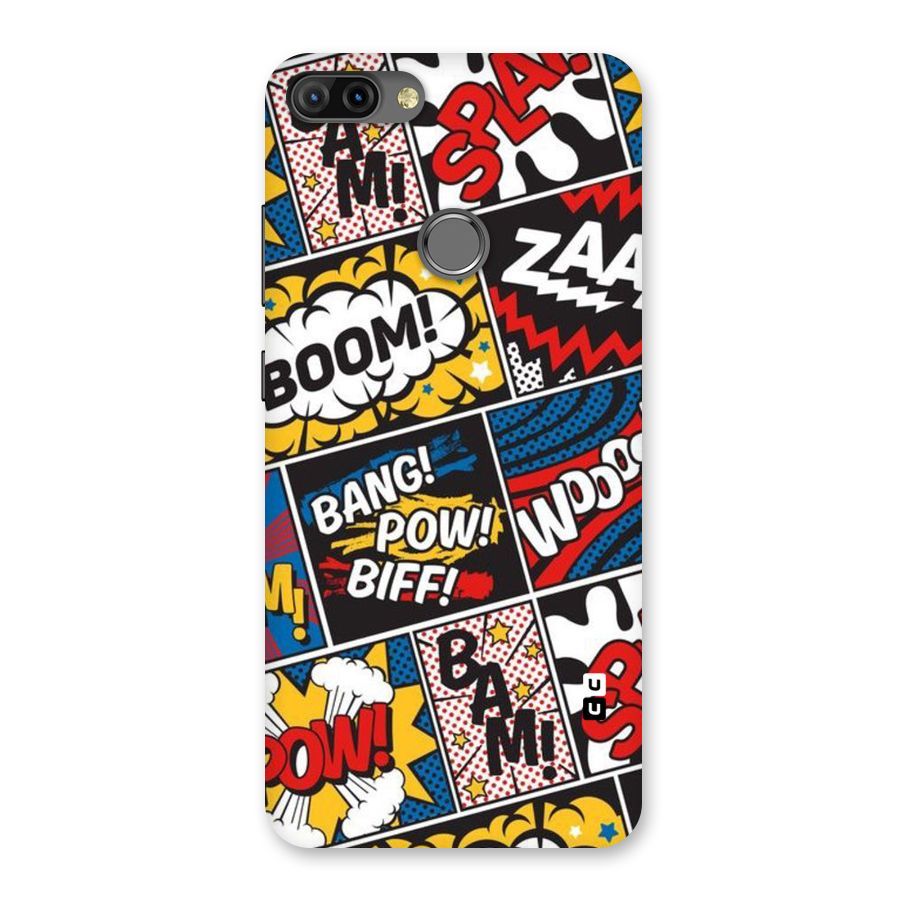 Bam Pattern Back Case for Infinix Hot 6 Pro