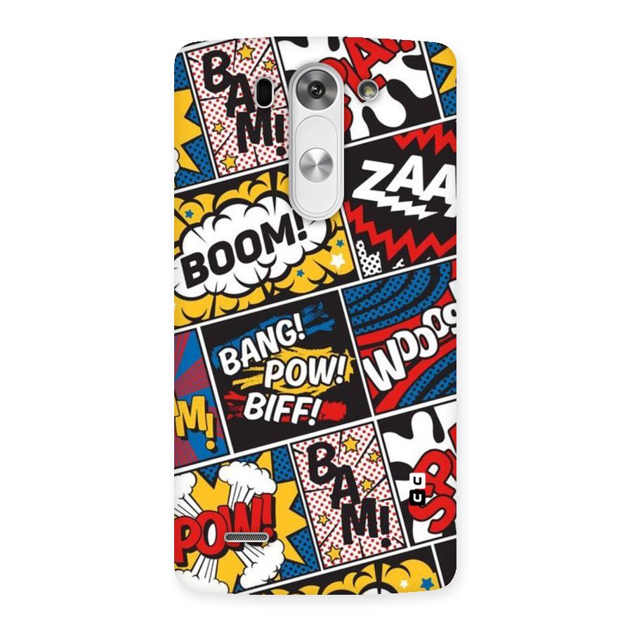 Bam Pattern Back Case for LG G3 Beat