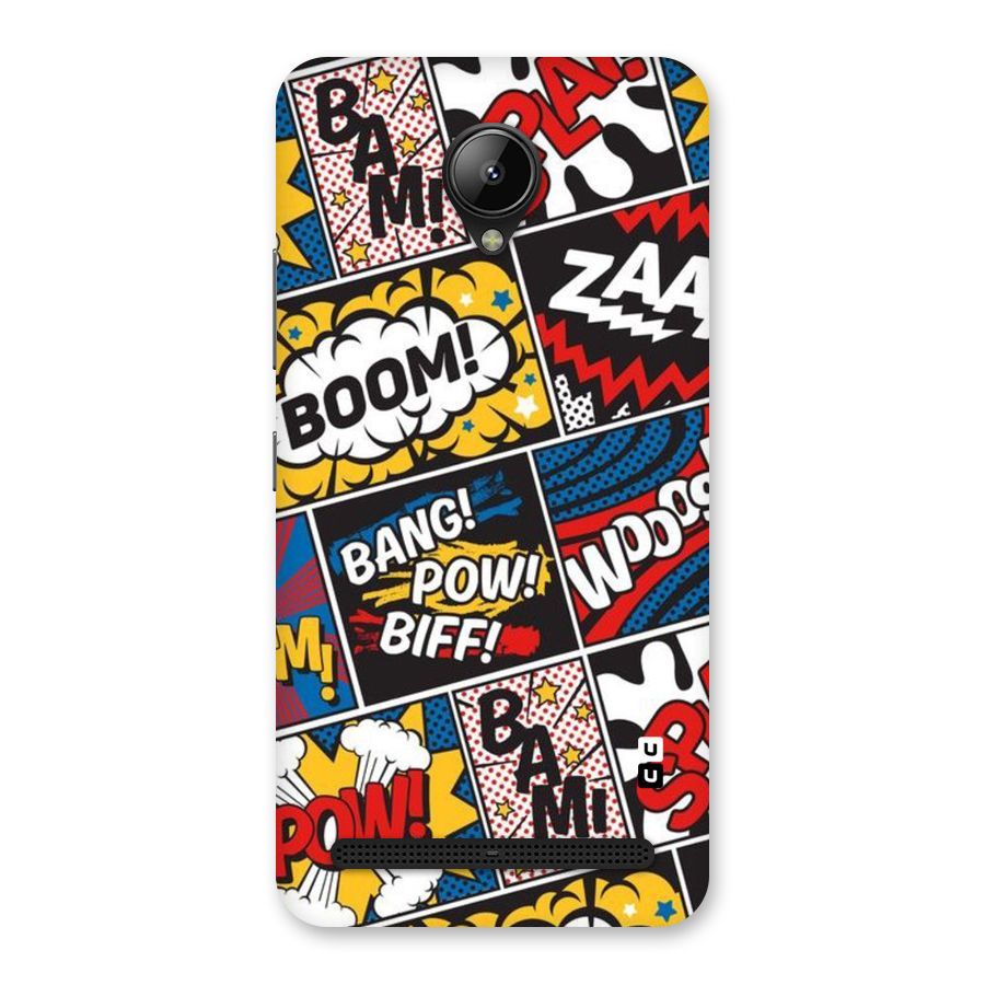 Bam Pattern Back Case for Lenovo C2