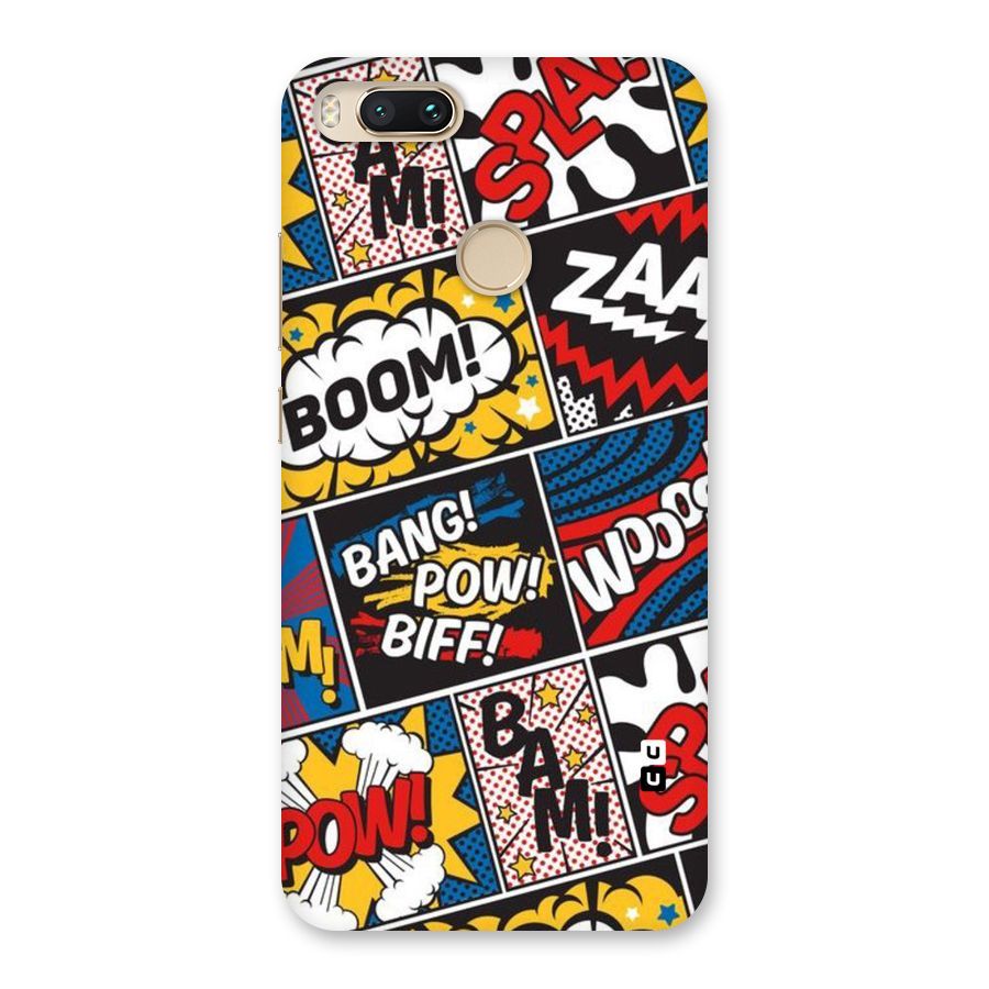 Bam Pattern Back Case for Mi A1