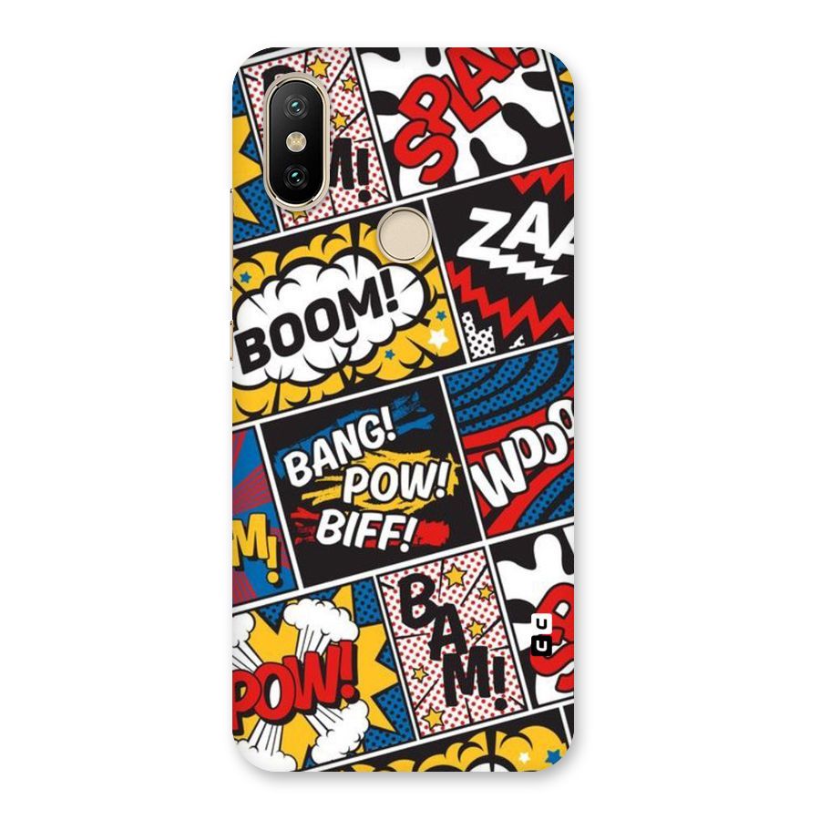 Bam Pattern Back Case for Mi A2