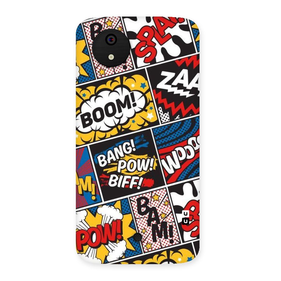 Bam Pattern Back Case for Micromax Canvas A1
