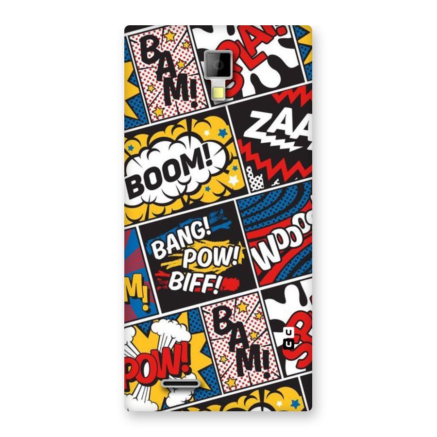 Bam Pattern Back Case for Micromax Canvas Xpress A99