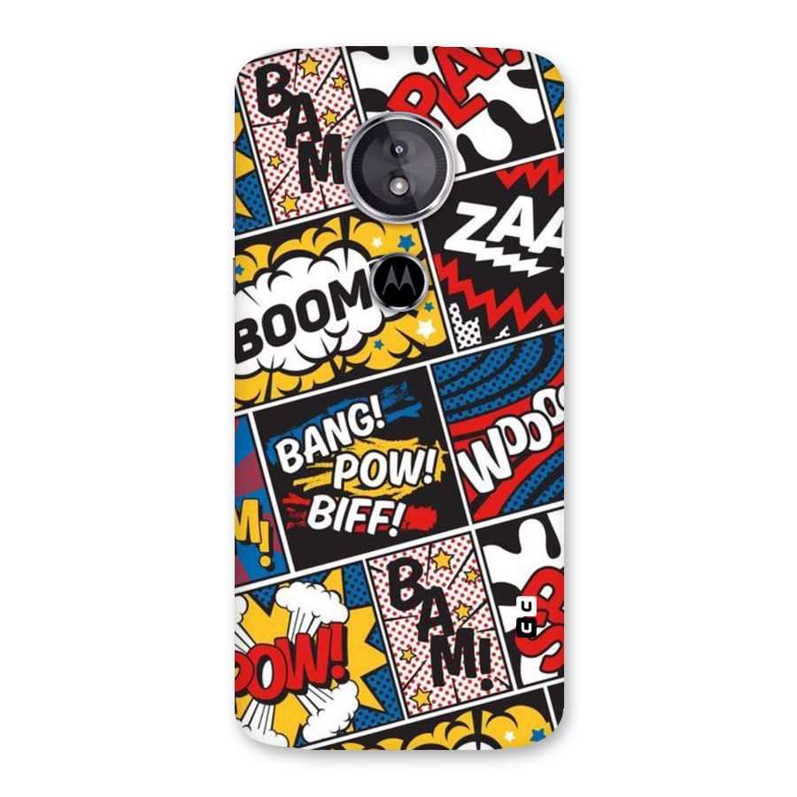 Bam Pattern Back Case for Moto E5