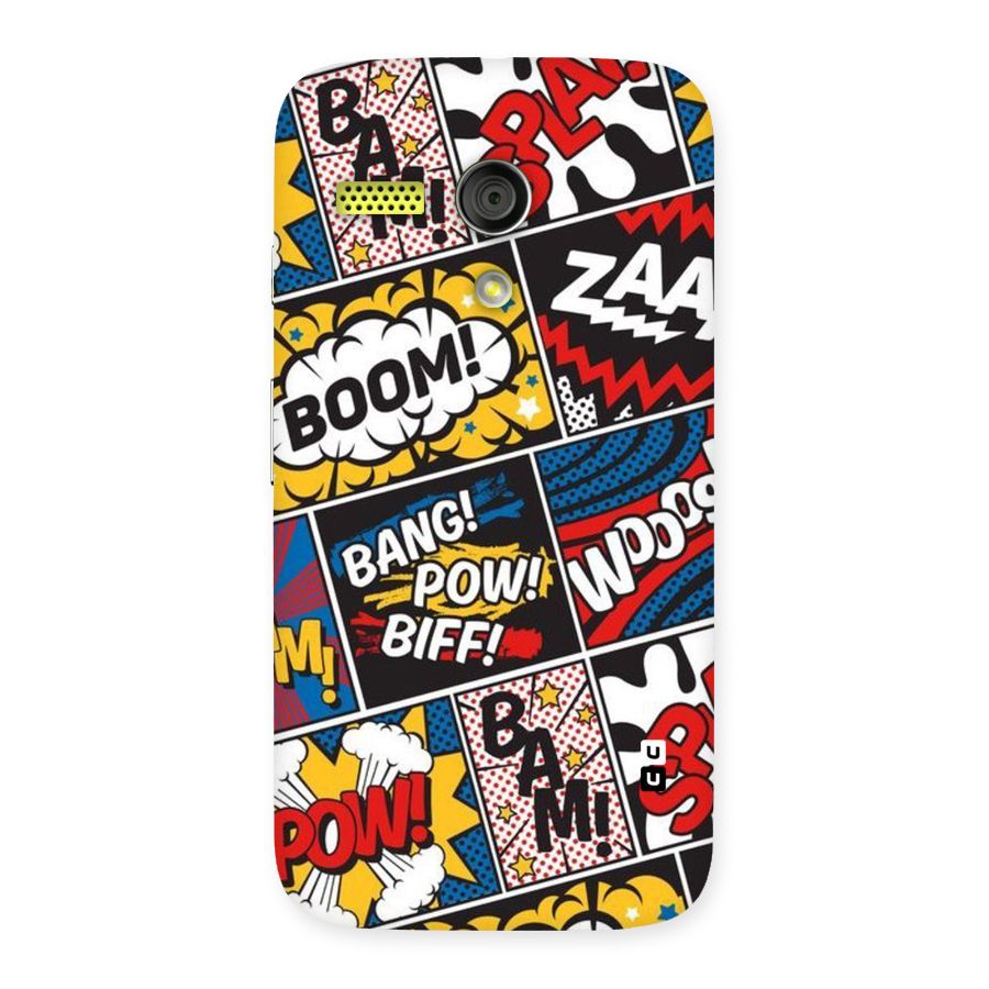 Bam Pattern Back Case for Moto G