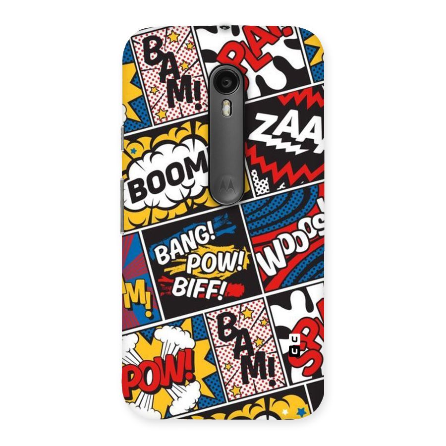 Bam Pattern Back Case for Moto G3