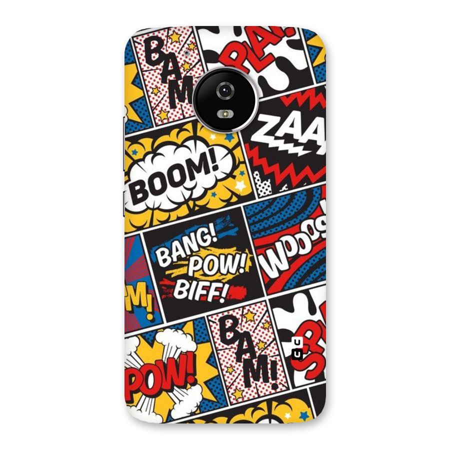 Bam Pattern Back Case for Moto G5