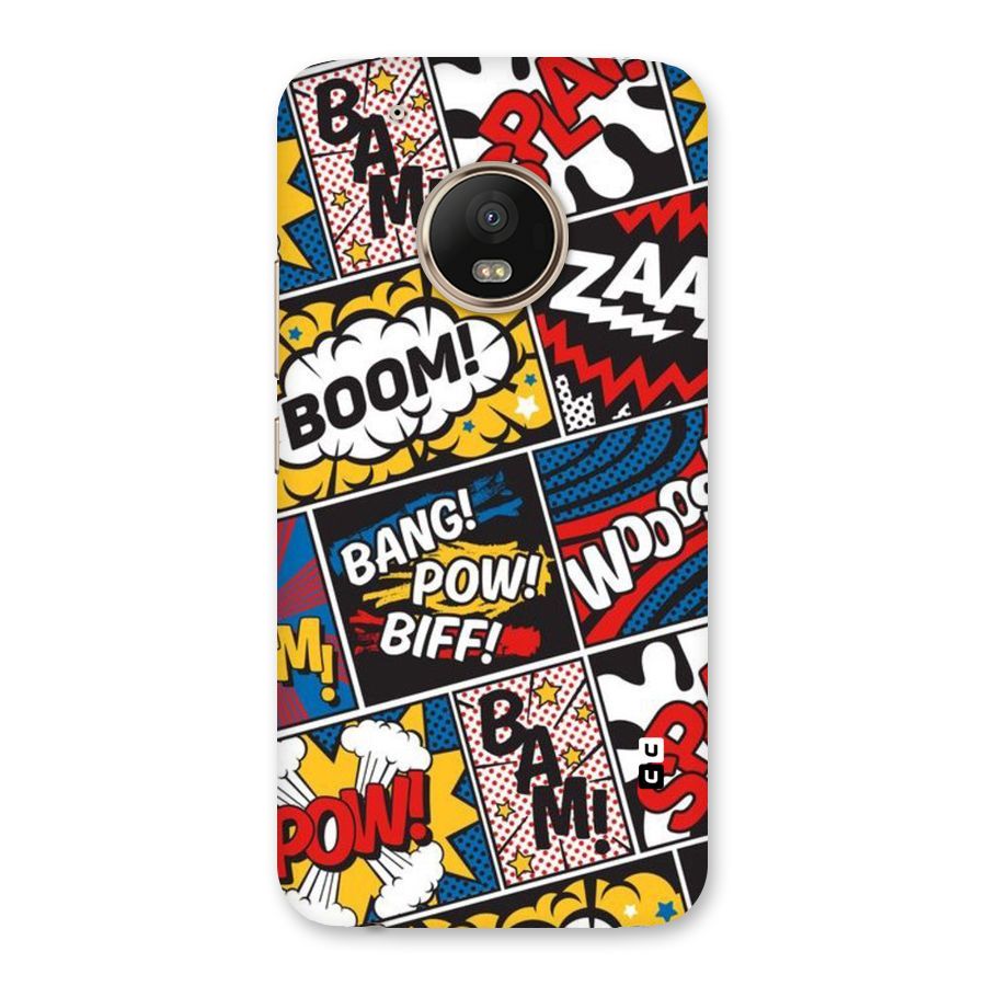 Bam Pattern Back Case for Moto G5 Plus