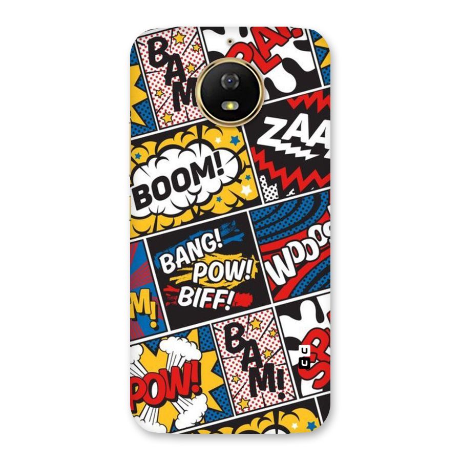 Bam Pattern Back Case for Moto G5s