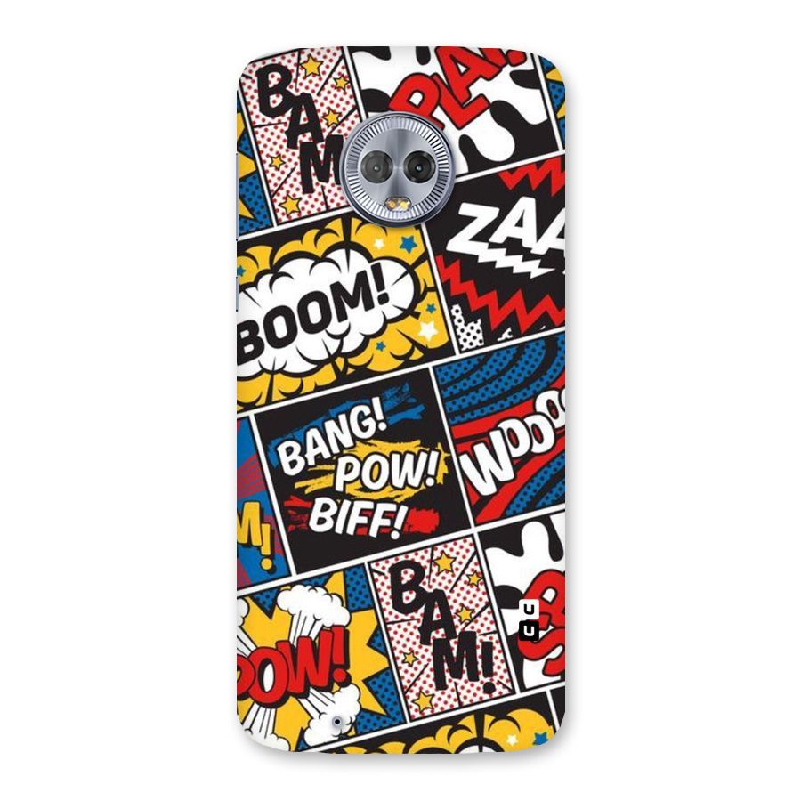 Bam Pattern Back Case for Moto G6