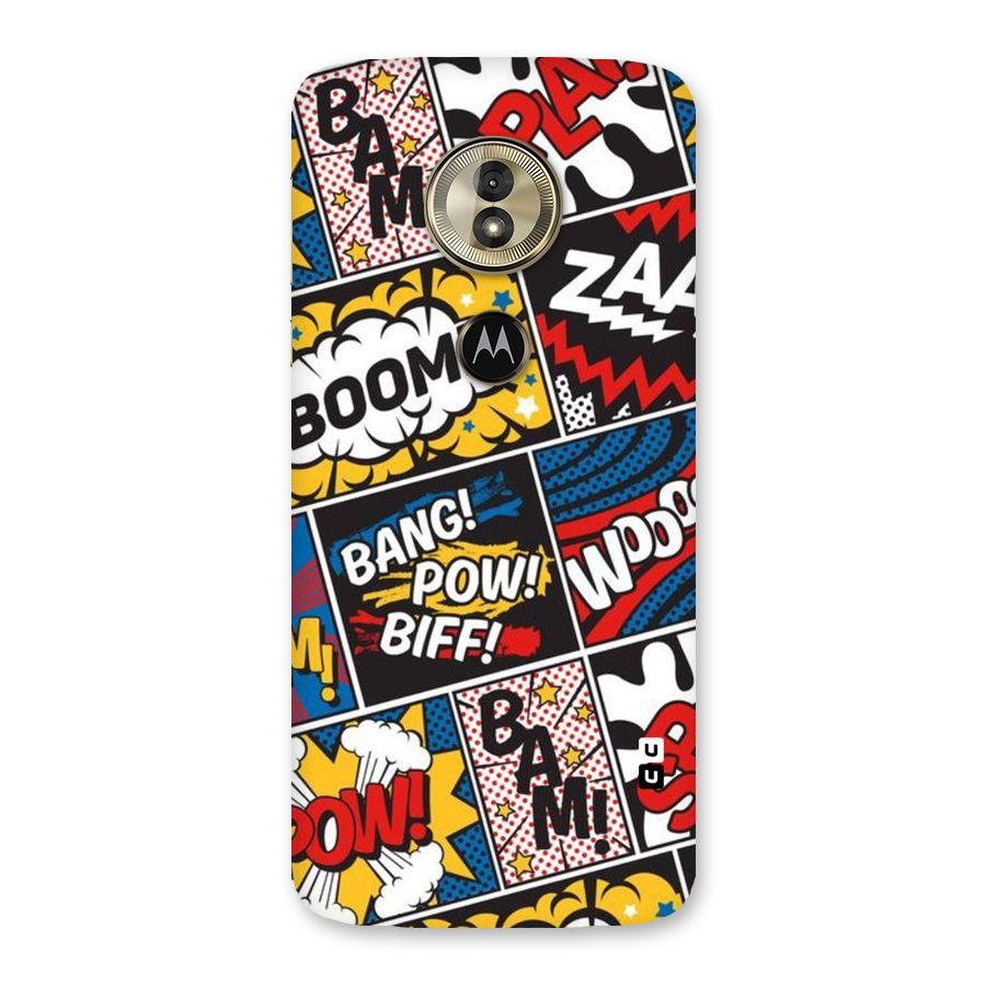 Bam Pattern Back Case for Moto G6 Play