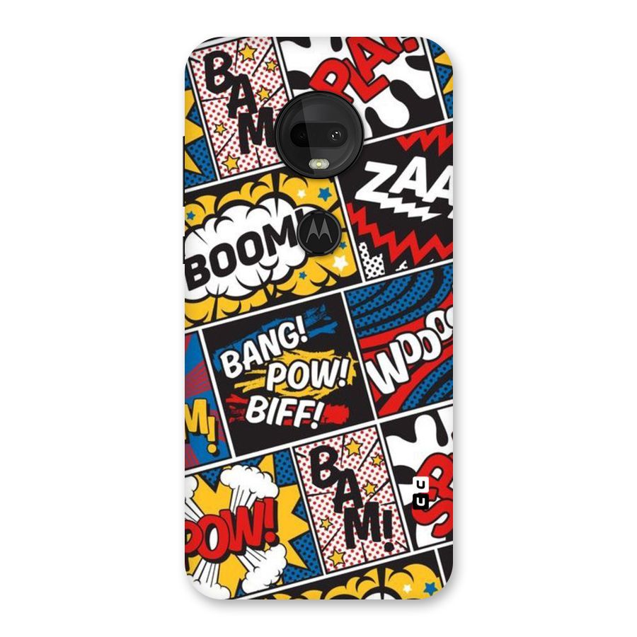 Bam Pattern Back Case for Moto G7