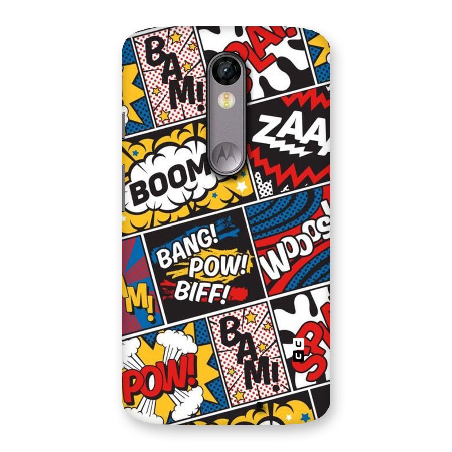 Bam Pattern Back Case for Moto X Force