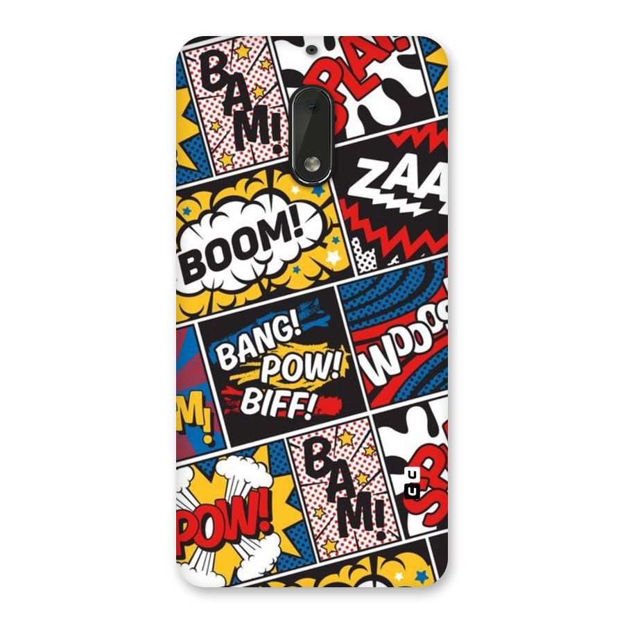 Bam Pattern Back Case for Nokia 6
