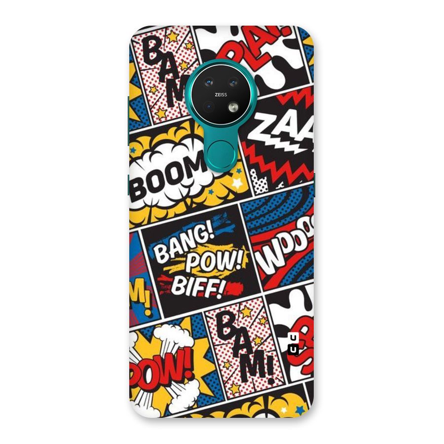Bam Pattern Back Case for Nokia 7.2