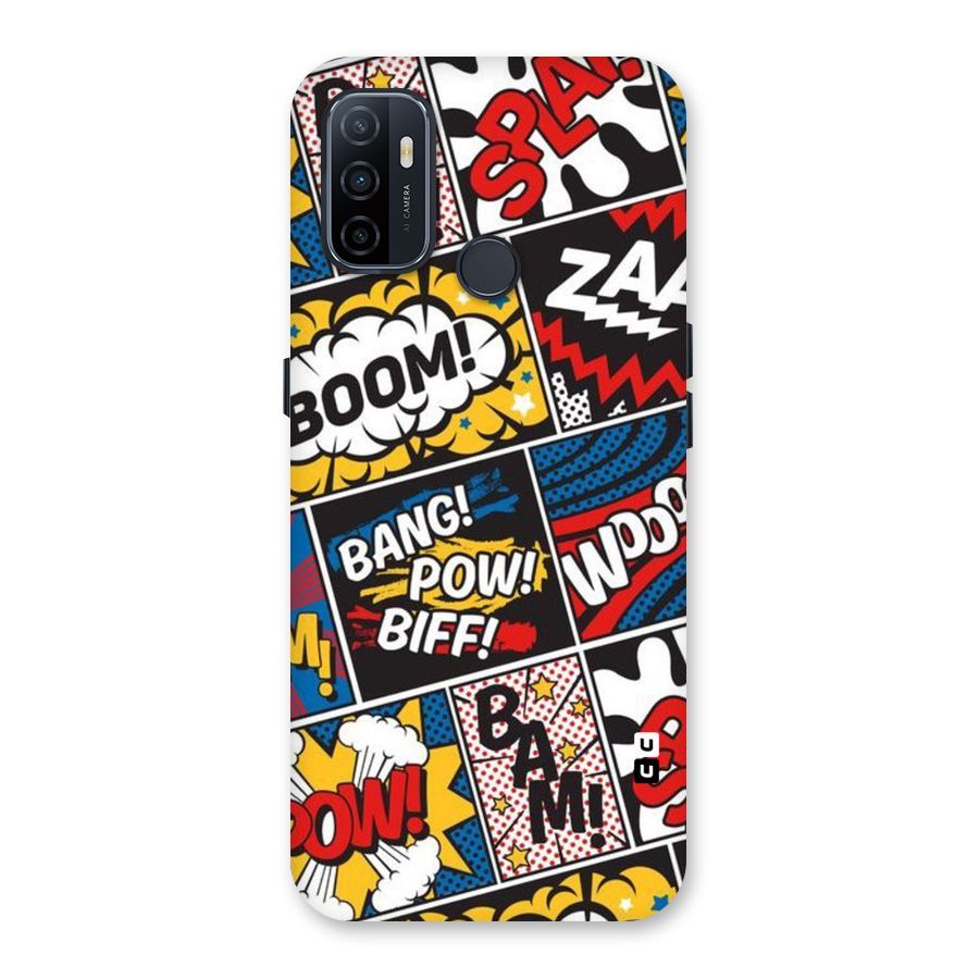 Bam Pattern Back Case for Oppo A32