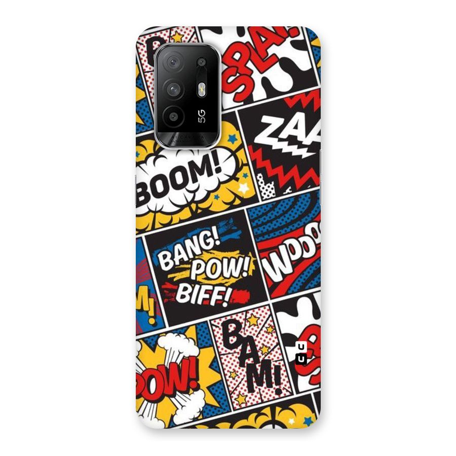 Bam Pattern Back Case for Oppo F19 Pro Plus 5G