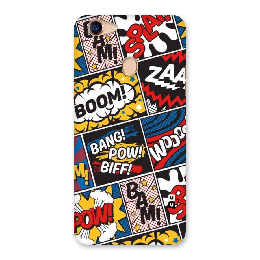 Bam Pattern Back Case for Oppo F5