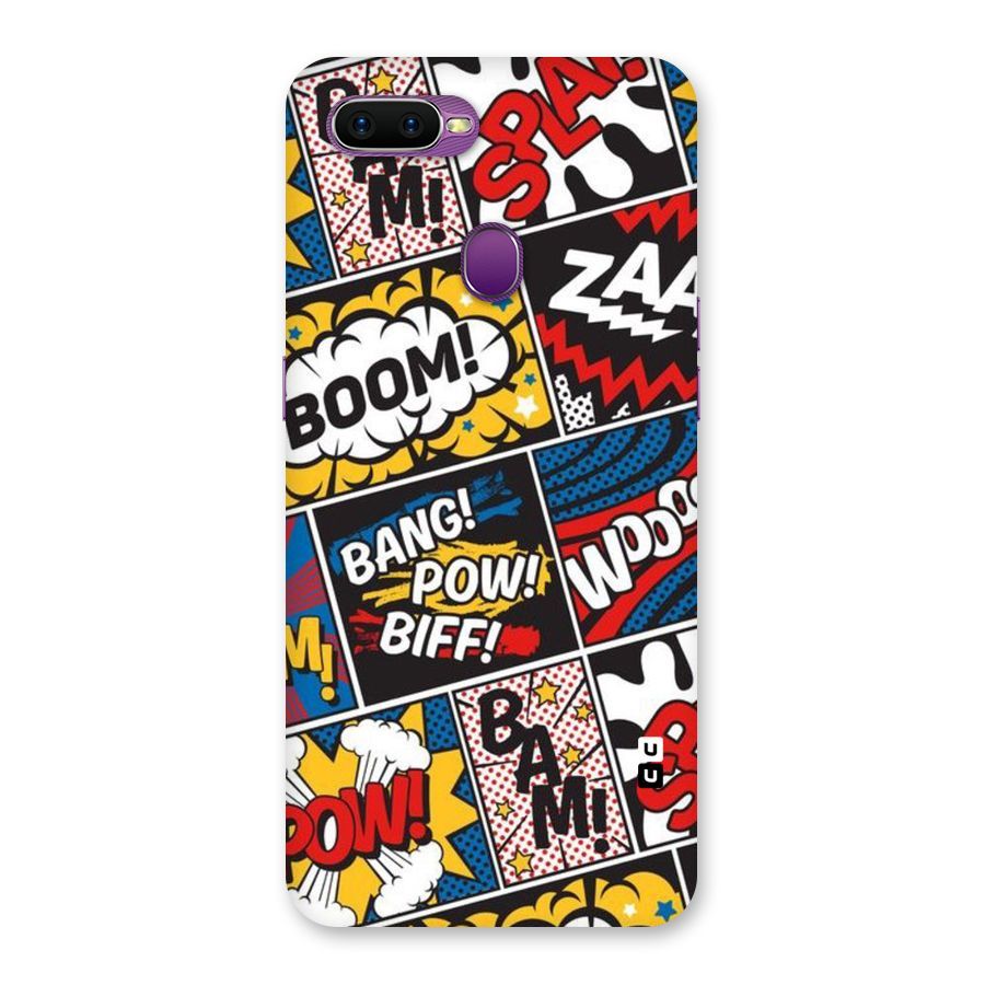Bam Pattern Back Case for Oppo F9