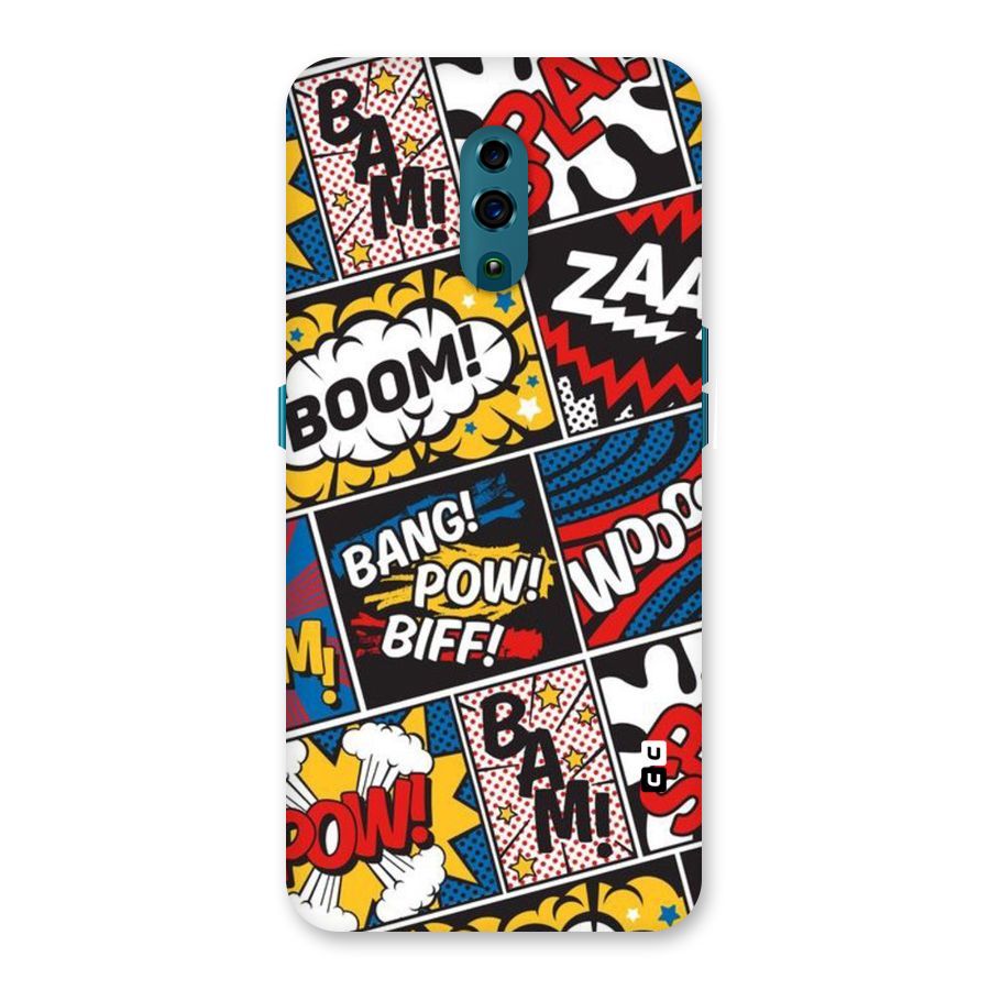 Bam Pattern Back Case for Oppo Reno