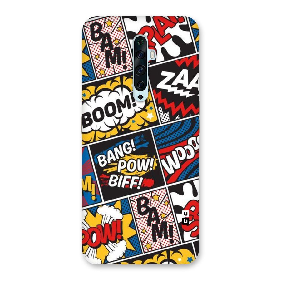 Bam Pattern Back Case for Oppo Reno2 F