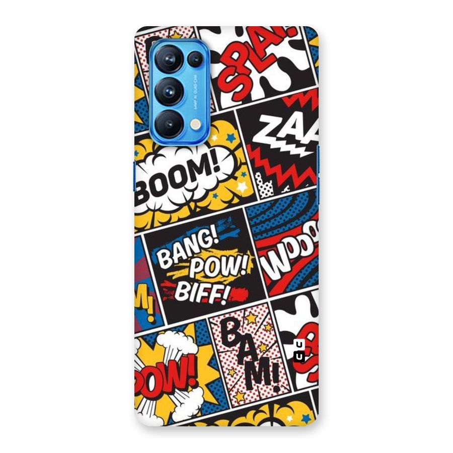 Bam Pattern Back Case for Oppo Reno5 Pro 5G