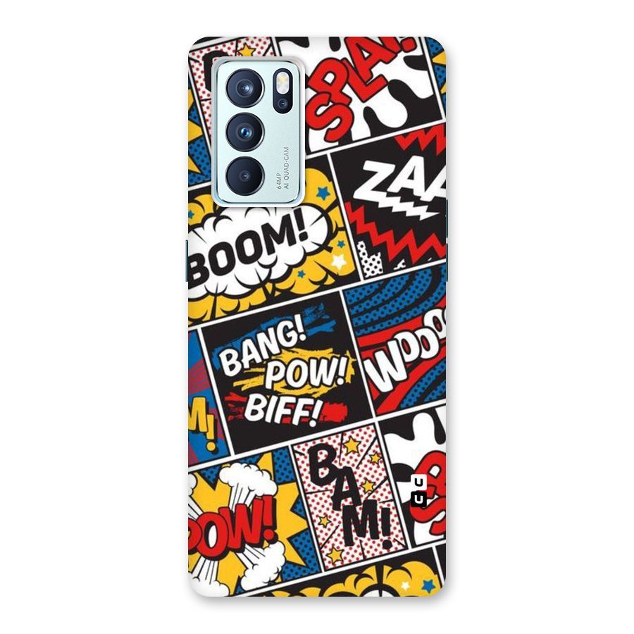 Bam Pattern Back Case for Oppo Reno6 Pro 5G