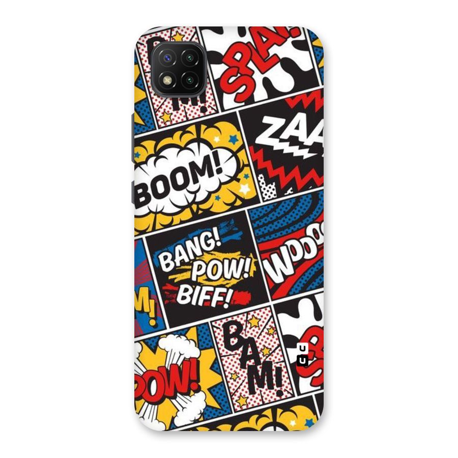 Bam Pattern Back Case for Poco C3