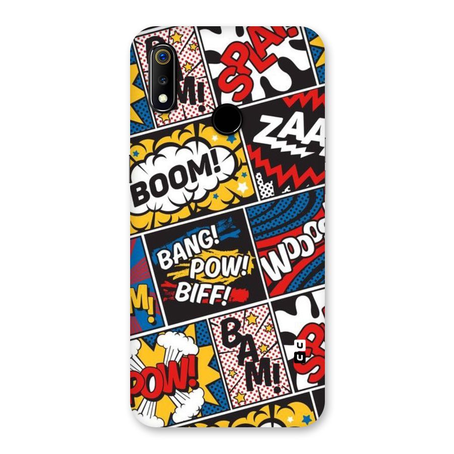 Bam Pattern Back Case for Realme 3