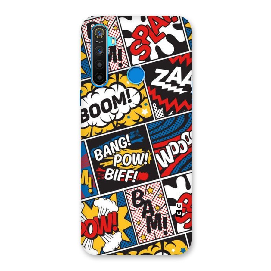Bam Pattern Back Case for Realme 5s