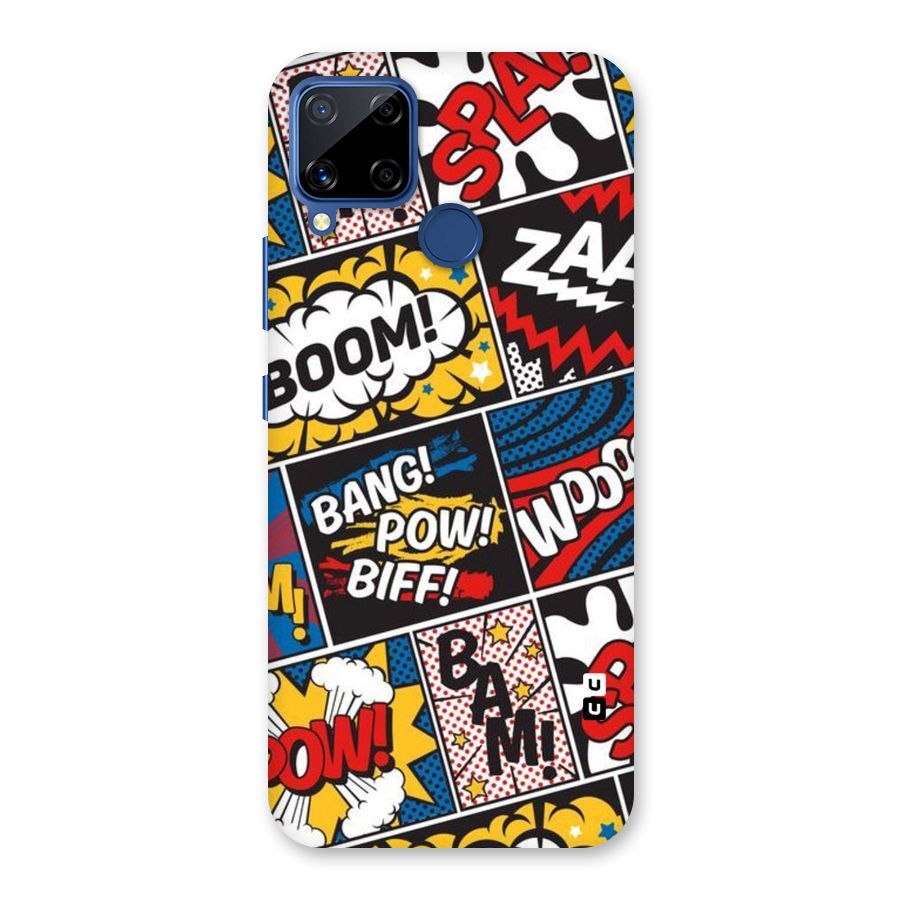Bam Pattern Back Case for Realme C12