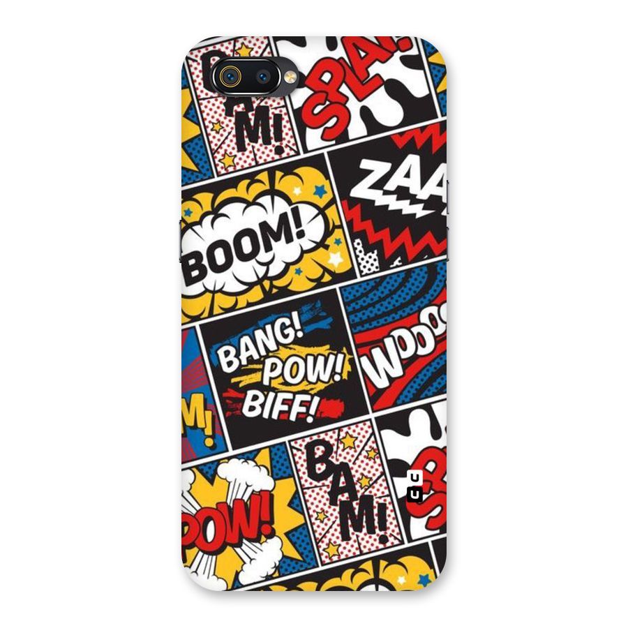 Bam Pattern Back Case for Realme C2