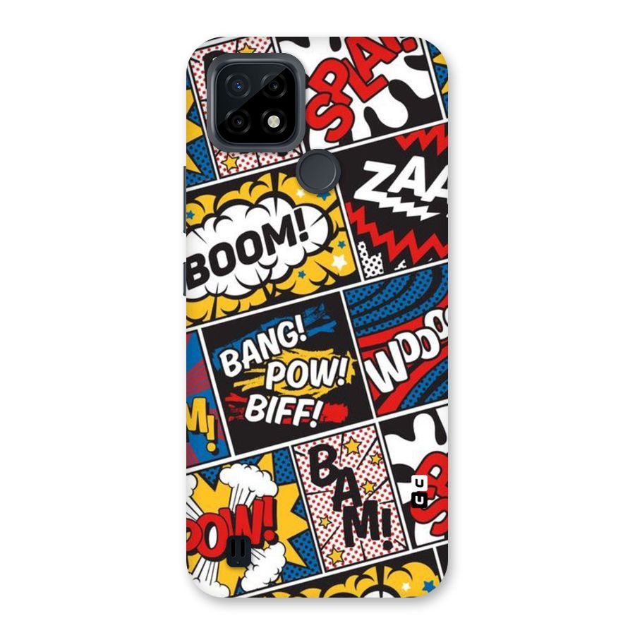 Bam Pattern Back Case for Realme C21