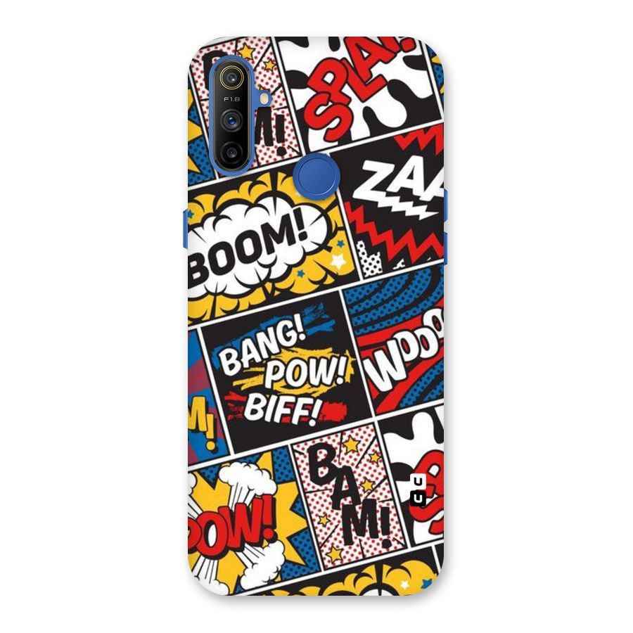 Bam Pattern Back Case for Realme Narzo 10A