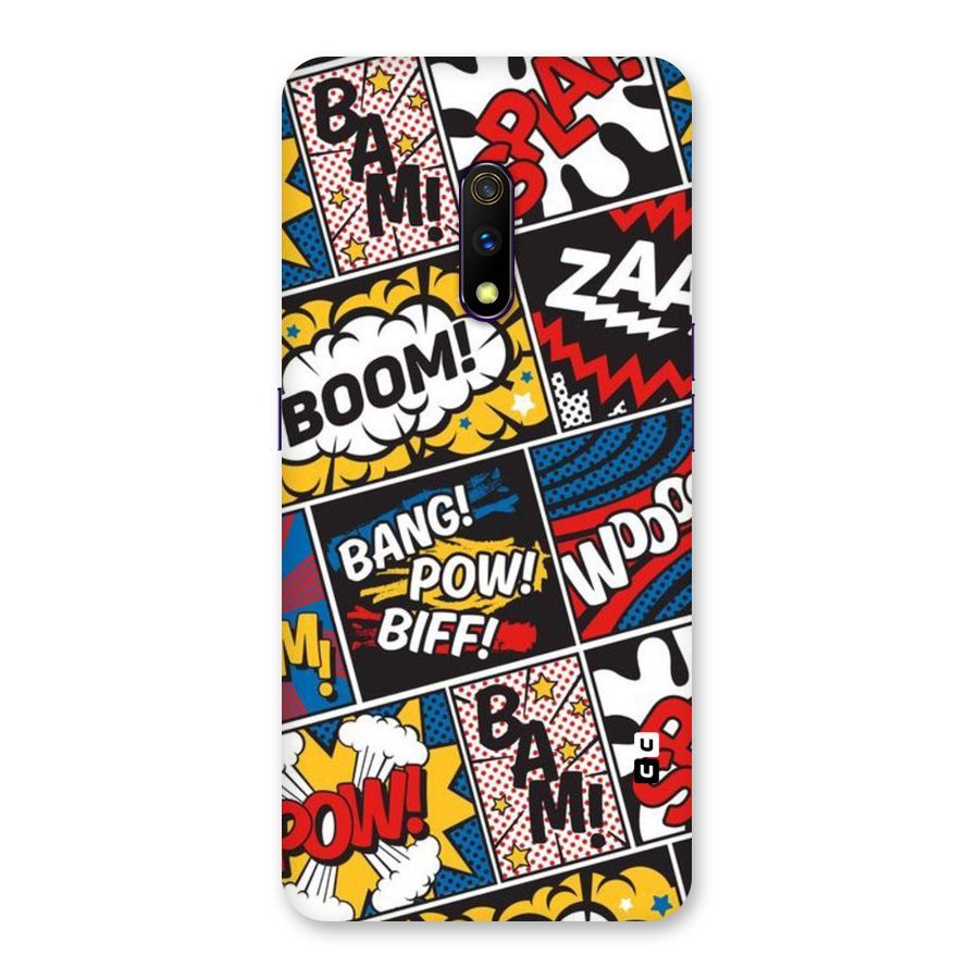 Bam Pattern Back Case for Realme X