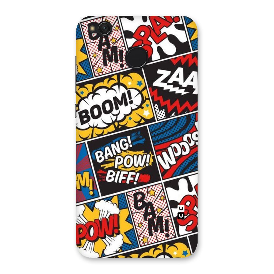 Bam Pattern Back Case for Redmi 4