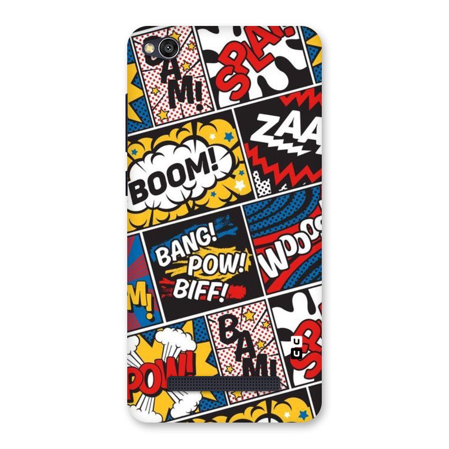 Bam Pattern Back Case for Redmi 4A