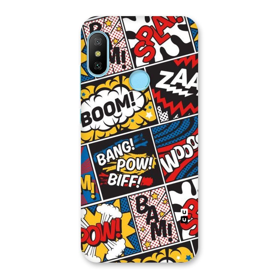 Bam Pattern Back Case for Redmi 6 Pro