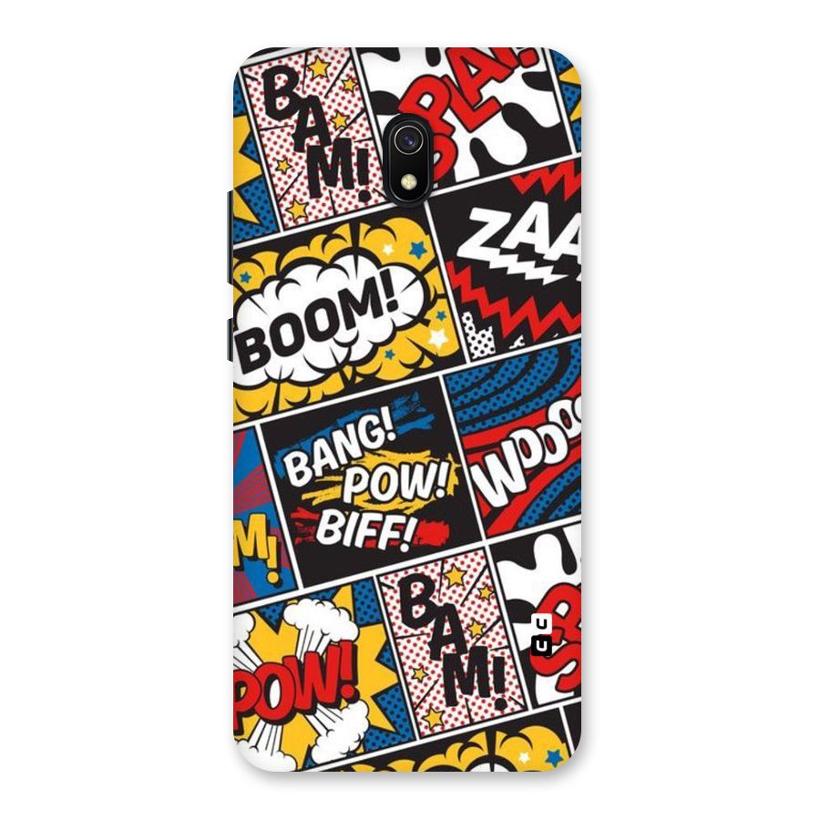 Bam Pattern Back Case for Redmi 8A