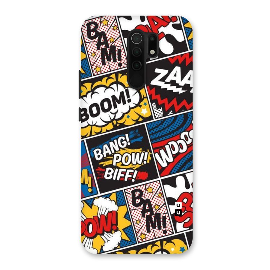Bam Pattern Back Case for Redmi 9 Prime