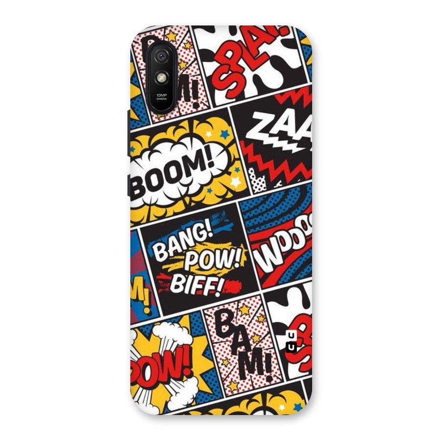 Bam Pattern Back Case for Redmi 9i