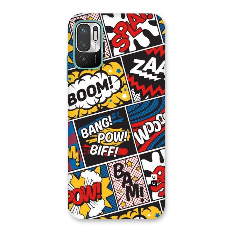 Bam Pattern Back Case for Redmi Note 10T 5G