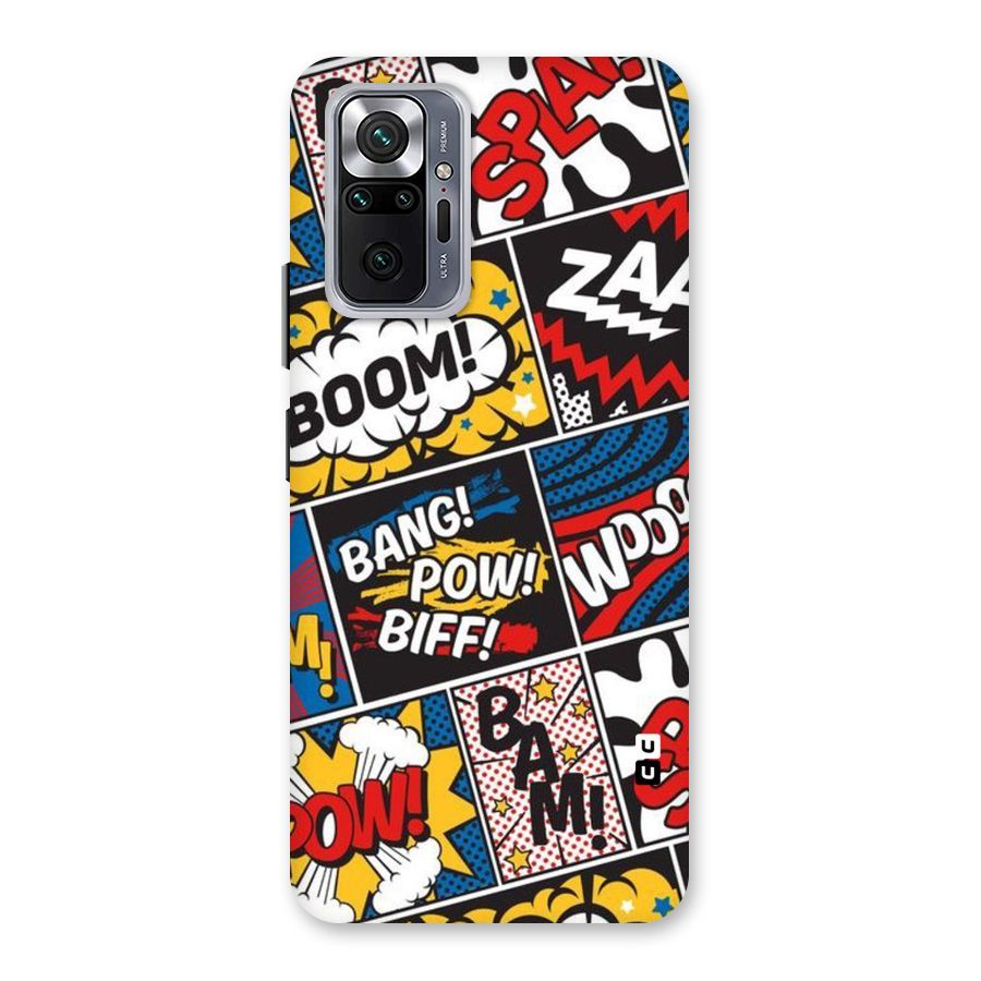 Bam Pattern Back Case for Redmi Note 10 Pro