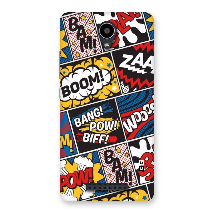 Bam Pattern Back Case for Redmi Note 2