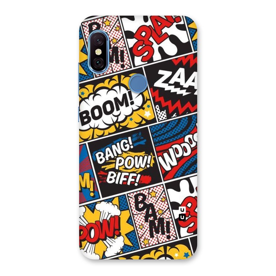 Bam Pattern Back Case for Redmi Note 6 Pro