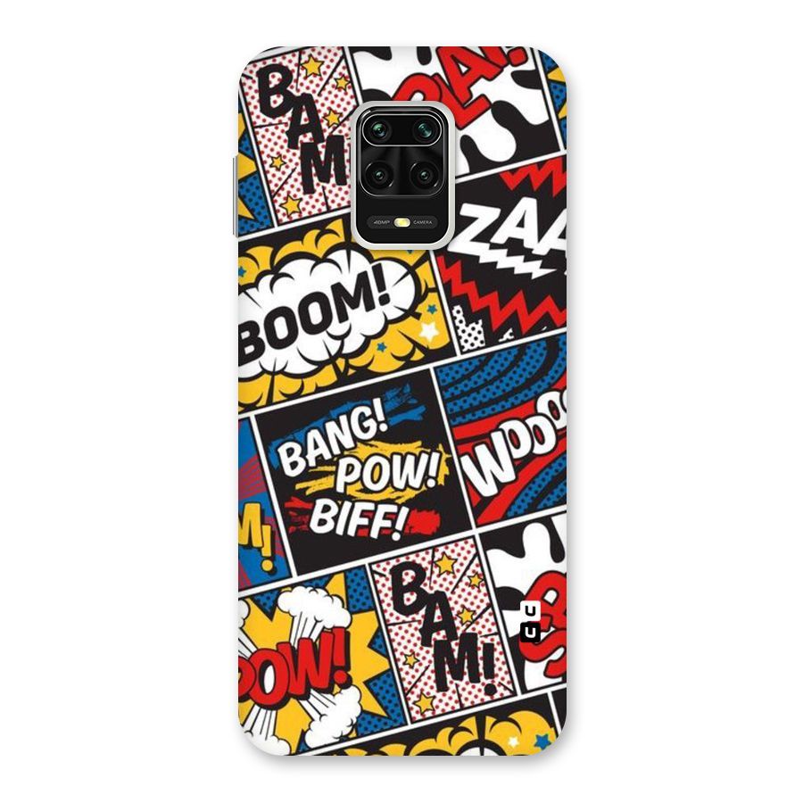 Bam Pattern Back Case for Redmi Note 9 Pro