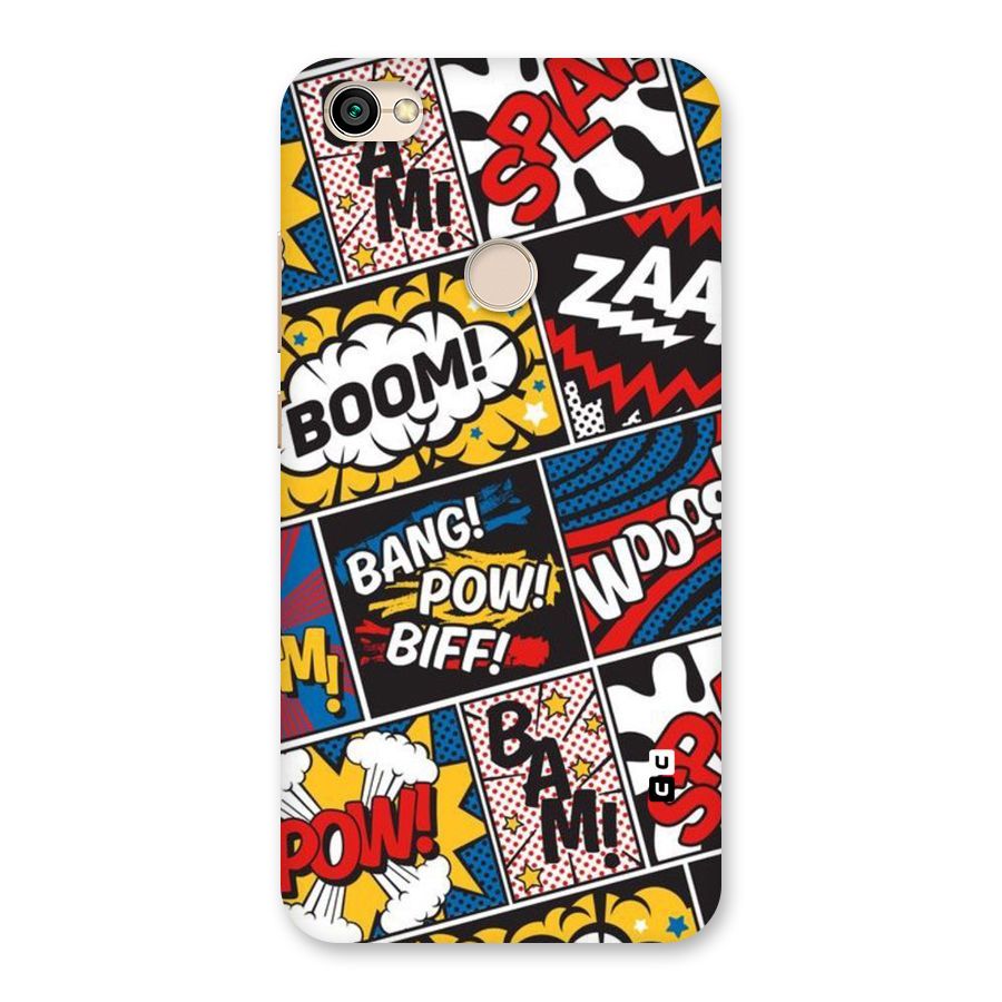 Bam Pattern Back Case for Redmi Y1 2017