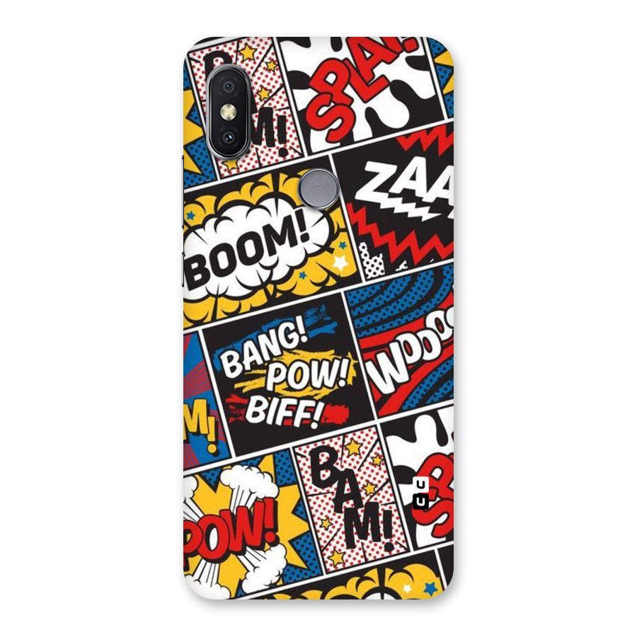 Bam Pattern Back Case for Redmi Y2