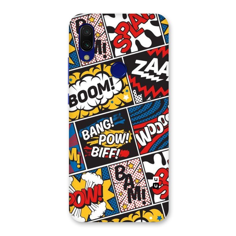 Bam Pattern Back Case for Redmi Y3