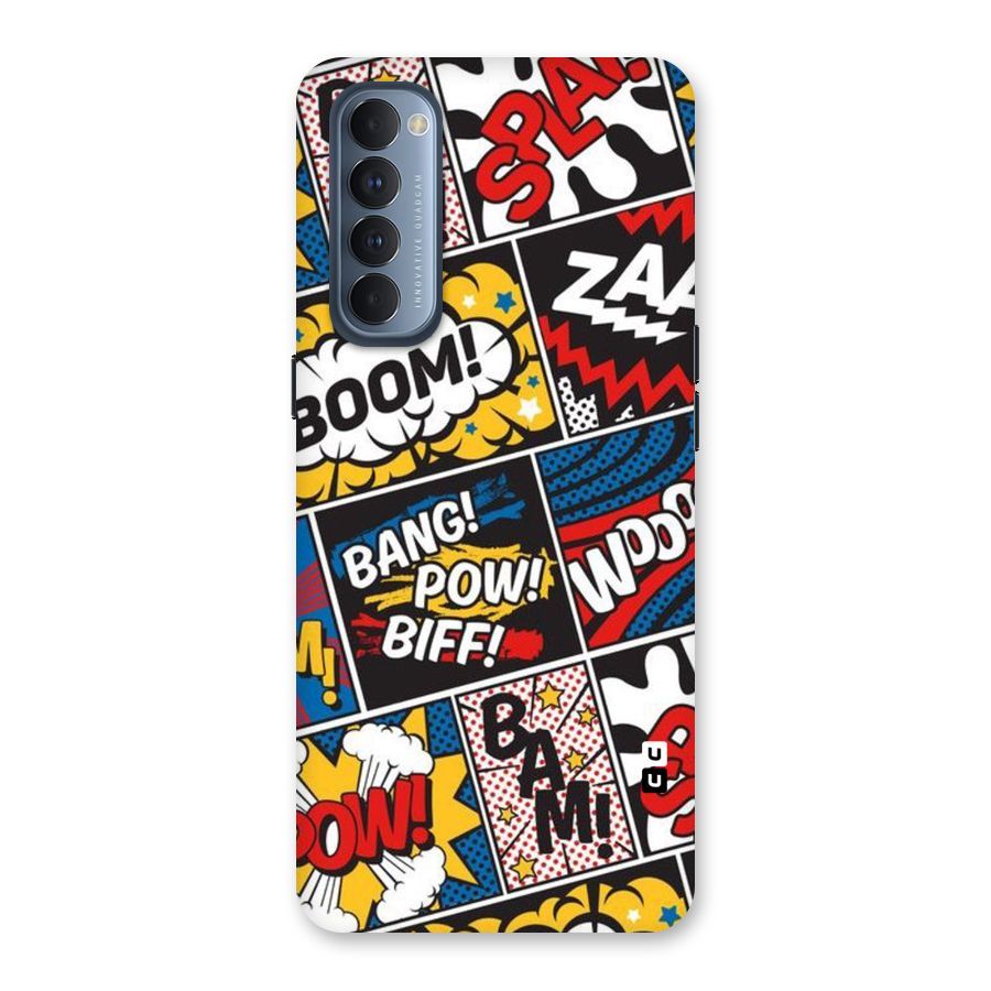 Bam Pattern Back Case for Reno4 Pro
